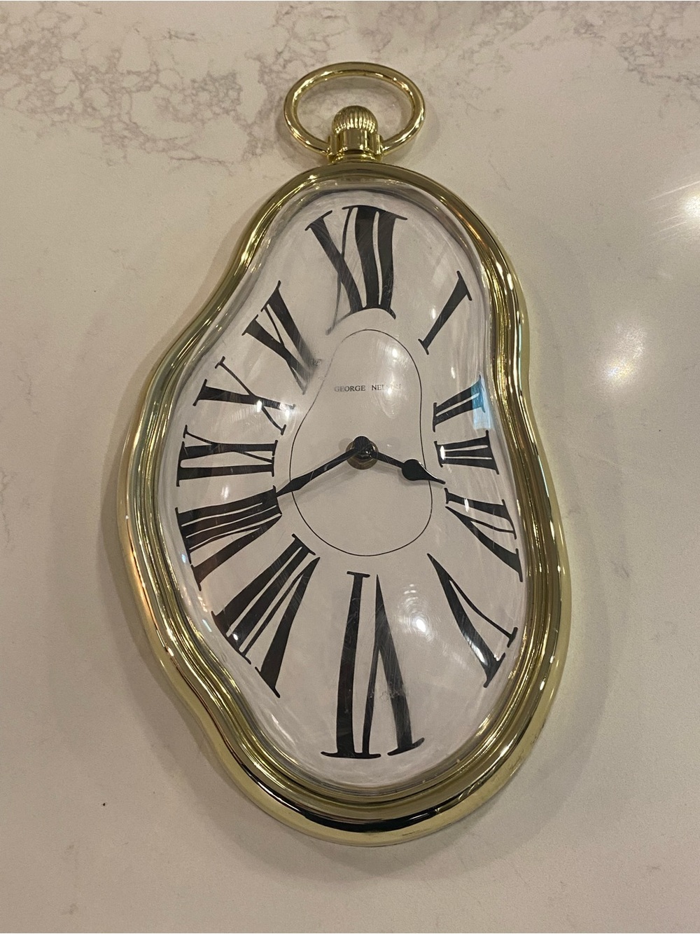 SALVADOR DALI inspired warped clock